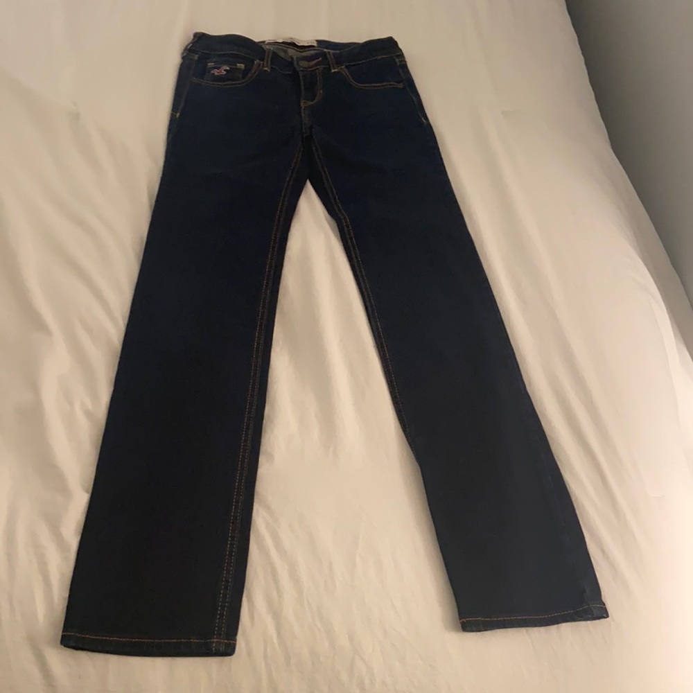 Hollister Women’s Dark Blue Jeans